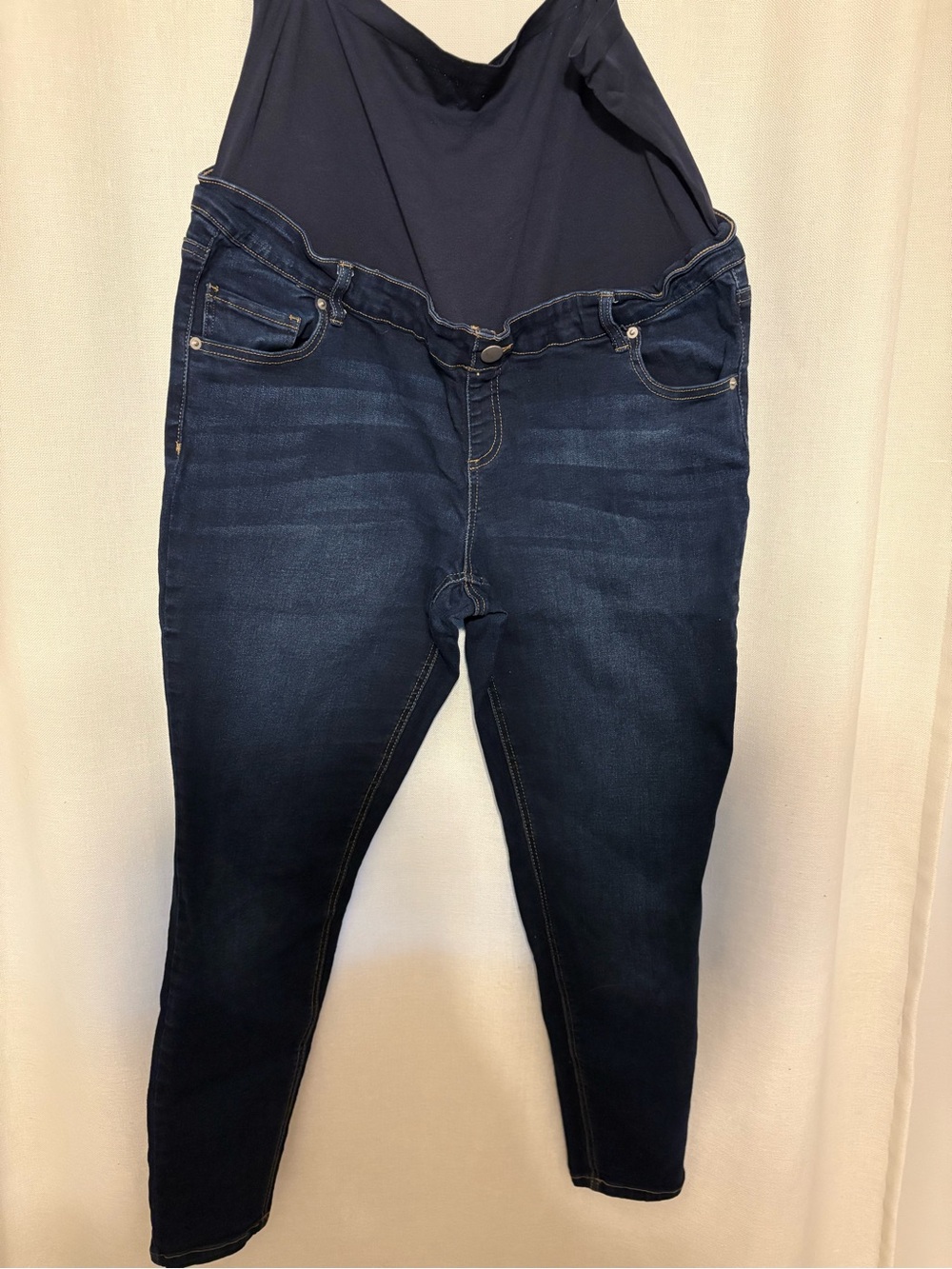 Maternity Denim Overbump Jeans
